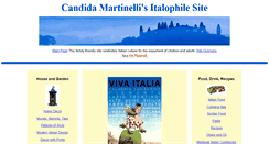 Desktop Screenshot of italophiles.com